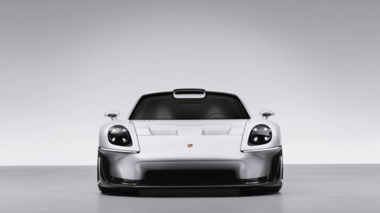 Porsche Mission S concept previews supercar platform above 911